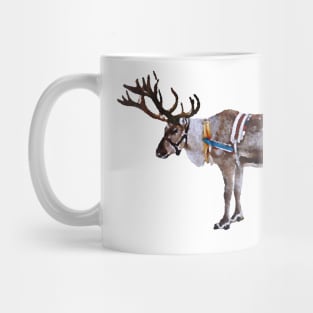 Vintage Christmas Reindeer Mug